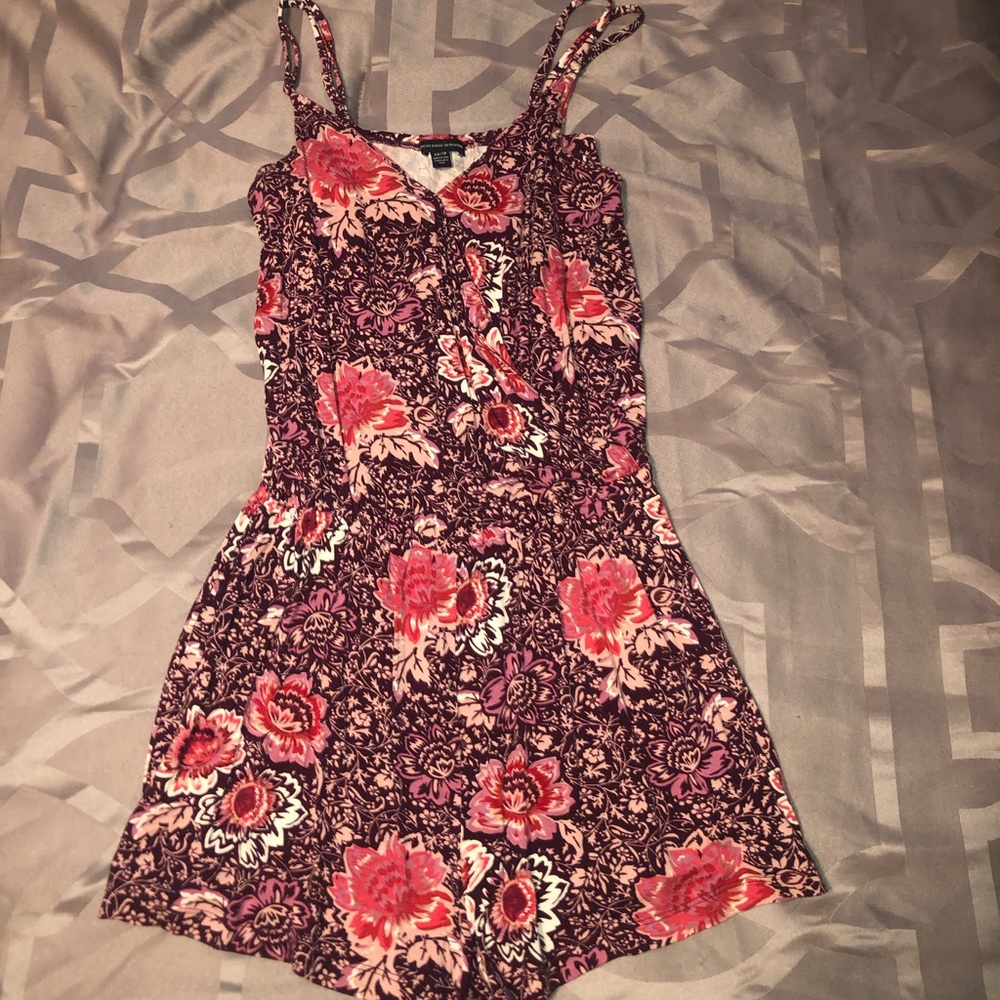 Floral romper from American Eagle worn once